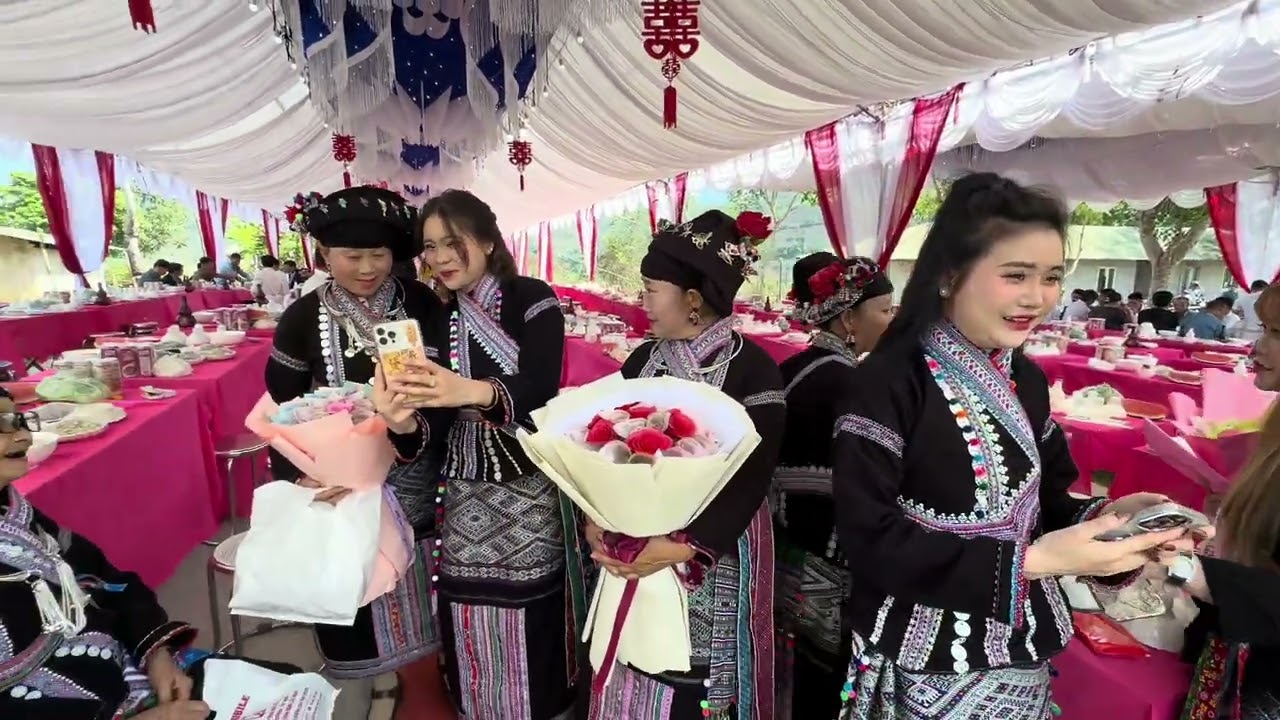 Đám cưới Huy Chài - Hồng Mẩy bản Nậm So Mường Khoa Lai Châu