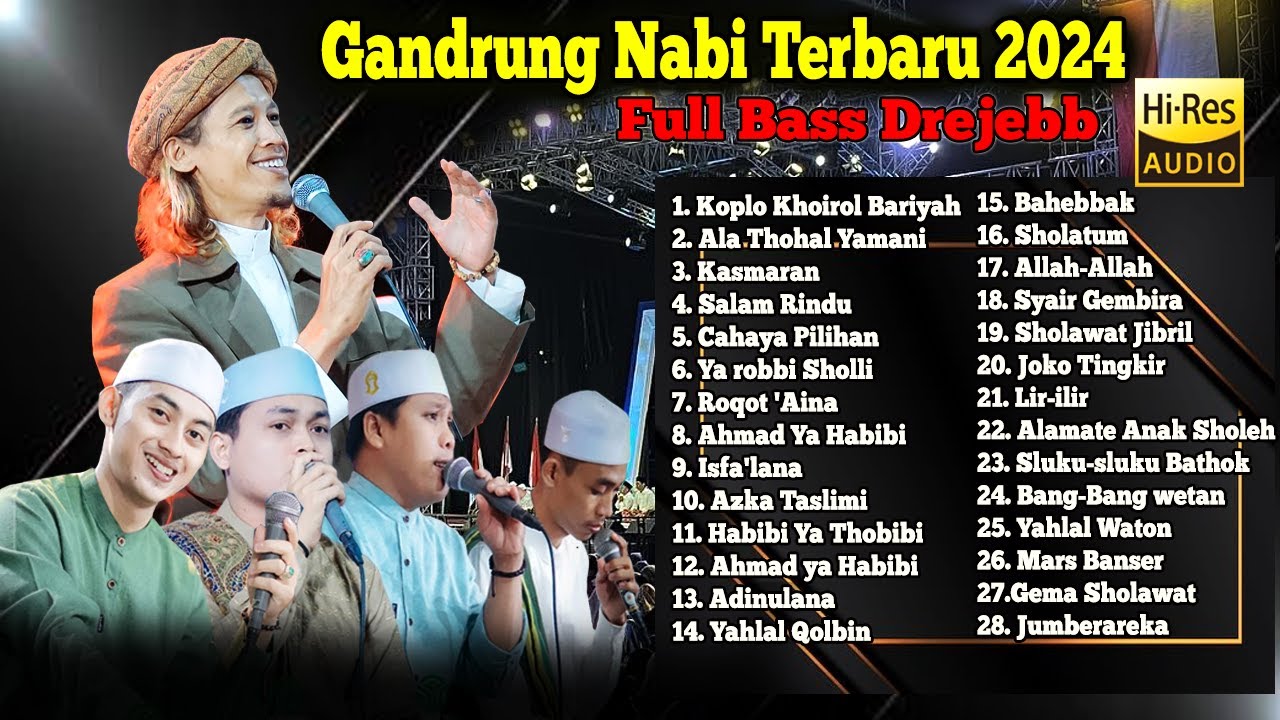 GANDRUNG NABI TERBARU 2024 || FULL ALBUM HADROH GANDRUNG NABI terbaru 2024