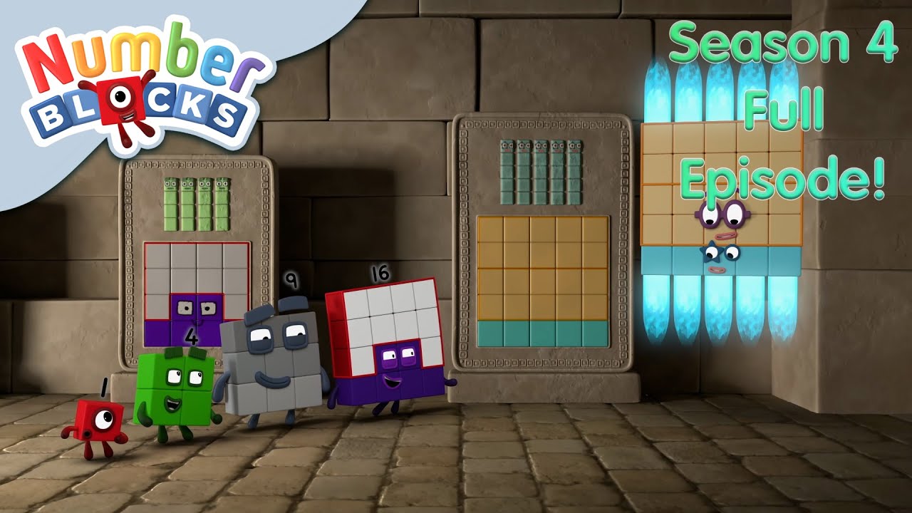 We're Going on a Square Hunt 🟩 | Full Episode - S4 E23 | Learn to Count - Numberblocks