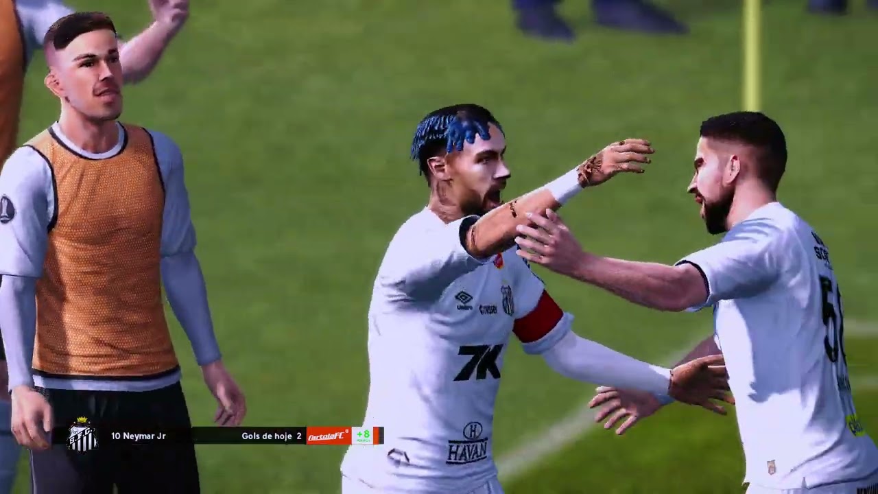 Santos x Vasco  20ª rodada do BR 2025 (Simulação no Patch BePES+ EUROPA 8.3)