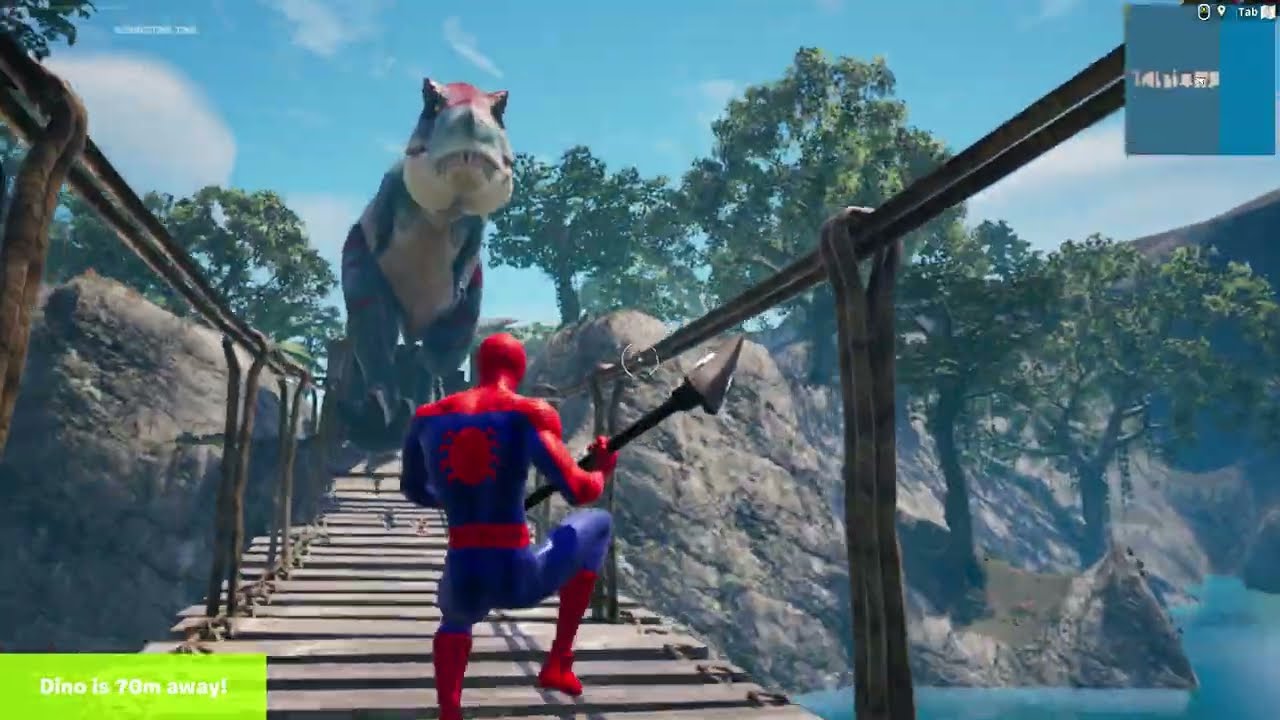 🦖 DINO RUN! 🦖 Gameplay - Fortnite