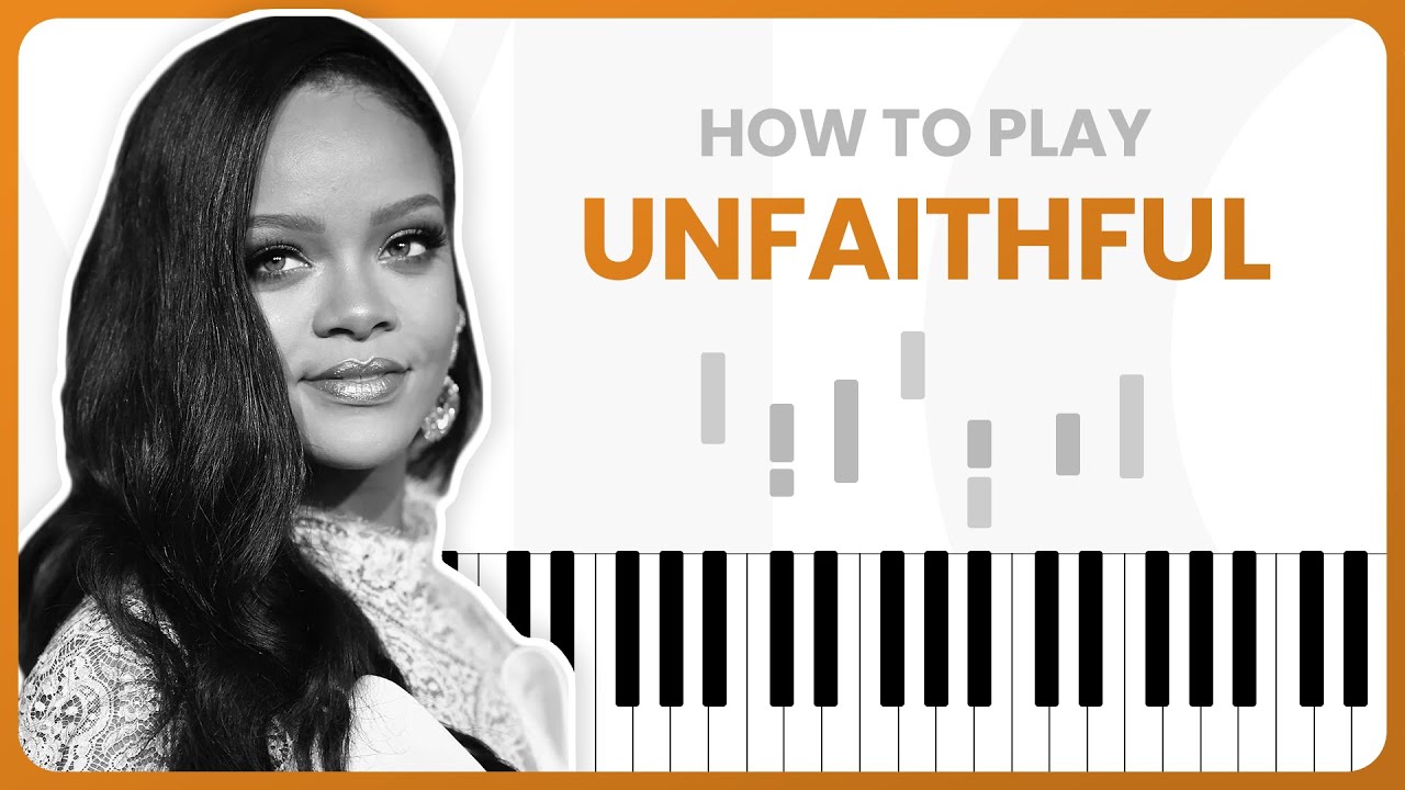 How To Play Unfaithful By Rihanna On Piano - Piano Tutorial (Part 1)