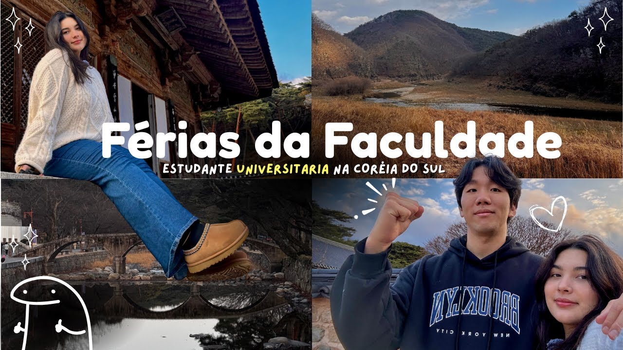 Finalmente Férias!!! - terminei as provas, aproveitando as férias na Coréia do Sul