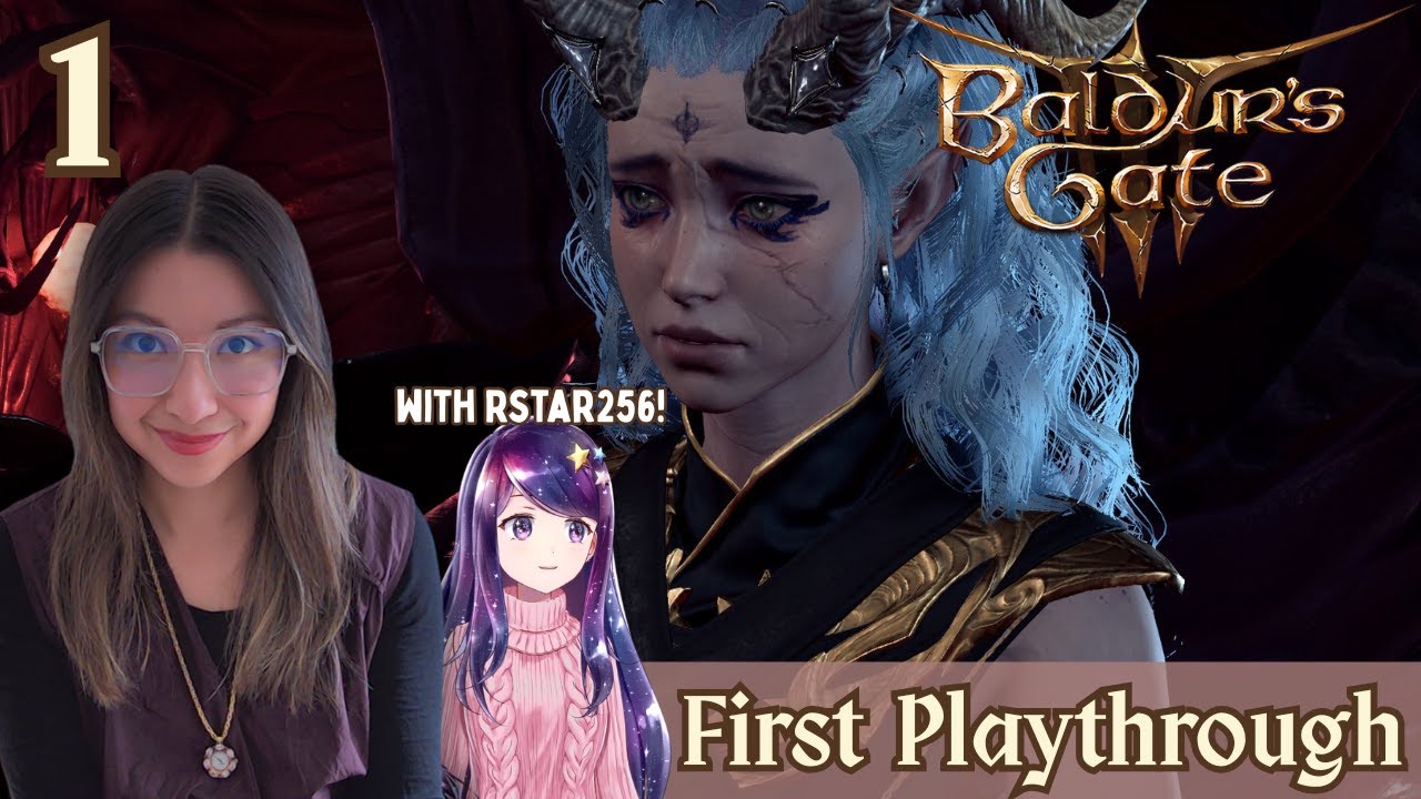 First Full Playthrough of BG3!【 Baldur's Gate 3 】 Part 1