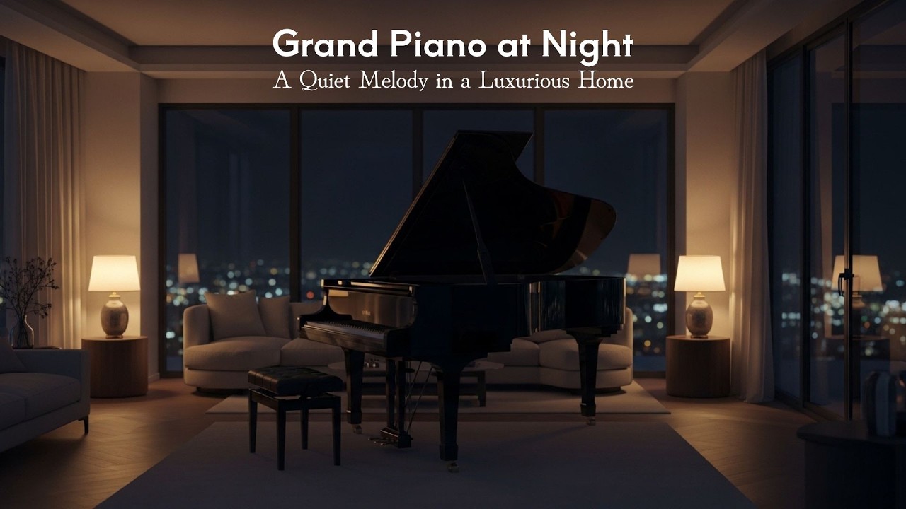 Luxury Night Emotional Piano ✨ | Calm & Beautiful Instrumental Ambience