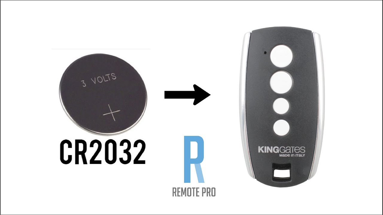 How to change/swap Battery for a King Gates STYLO Genuine Remote