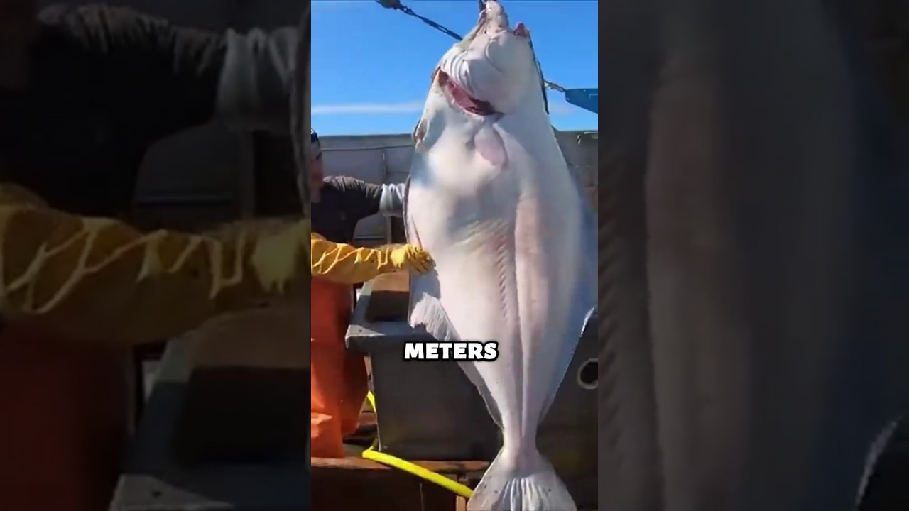 This Fish Has Eyes on One Side Only! 😳 | Halibut Facts