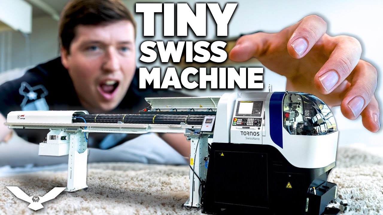 You Won't BELIEVE How Small this CNC Machine Is!