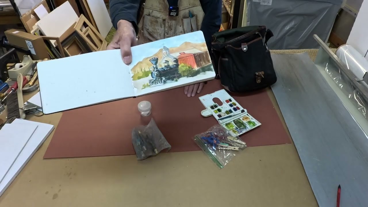 Маленькие акварельные наборы