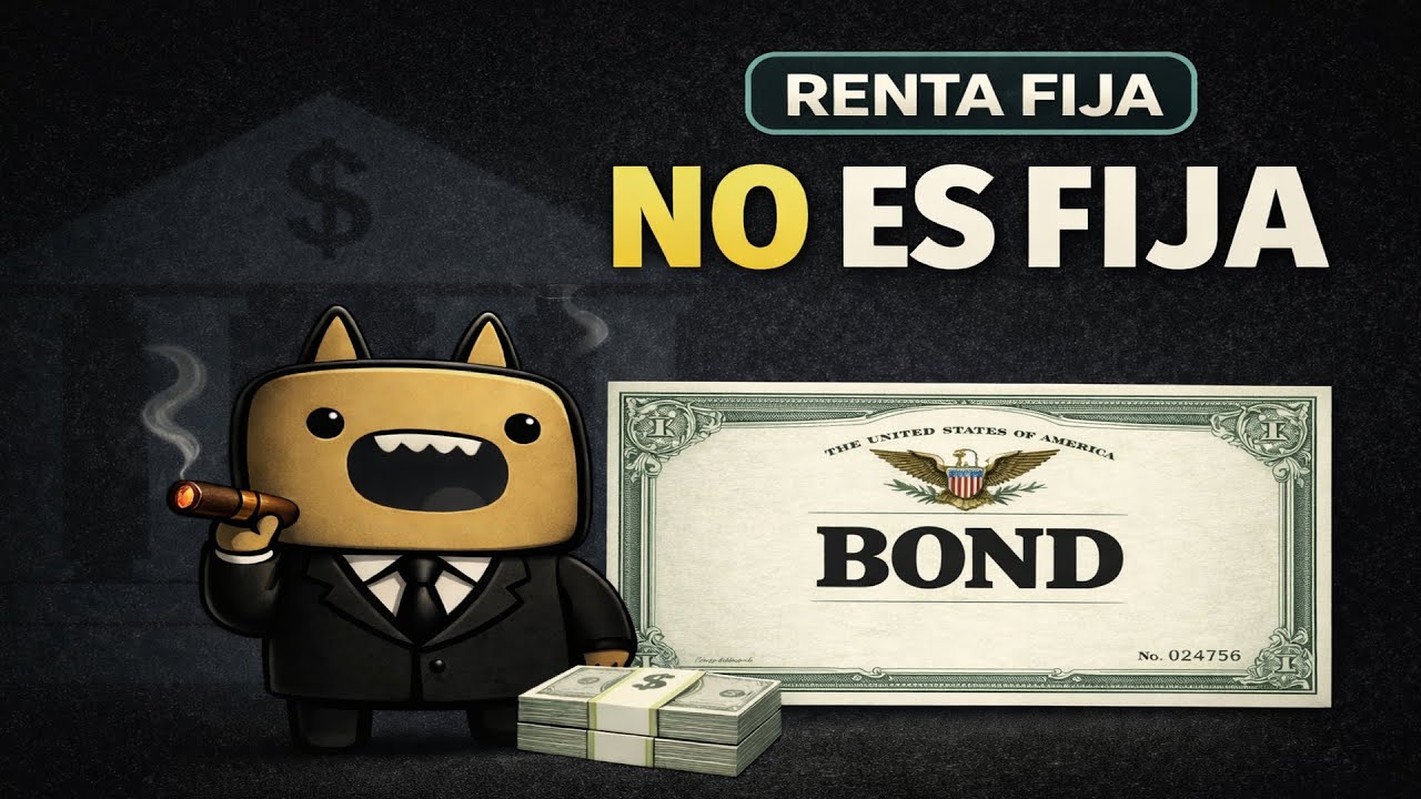 Renta fija NO es fija: bonos, yield y por qu&eacute; pueden caer (duraci&oacute;n explicada)
