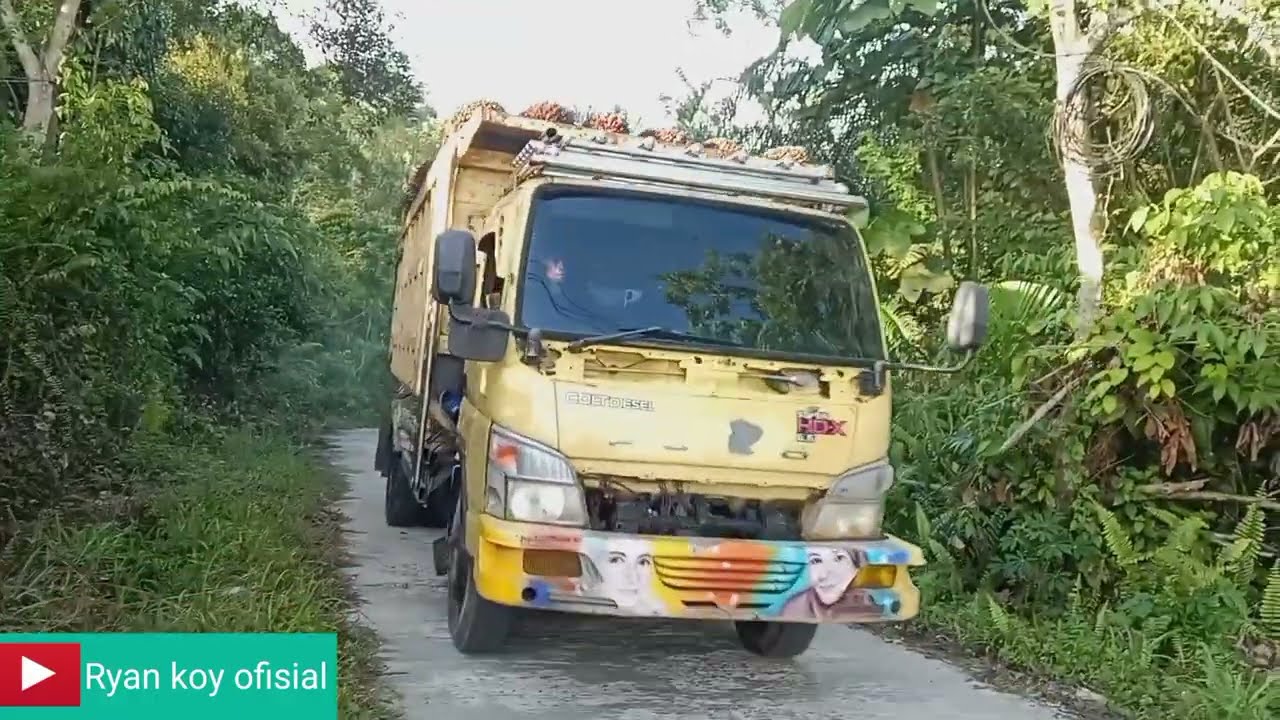 Canter adu tanjakan panjang, otw pabrik