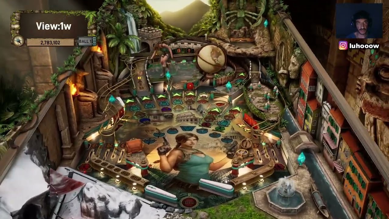 GAMEPLAY PINBALL FX - Tomb Raider Pinball: Adventures of Lara Croft #01