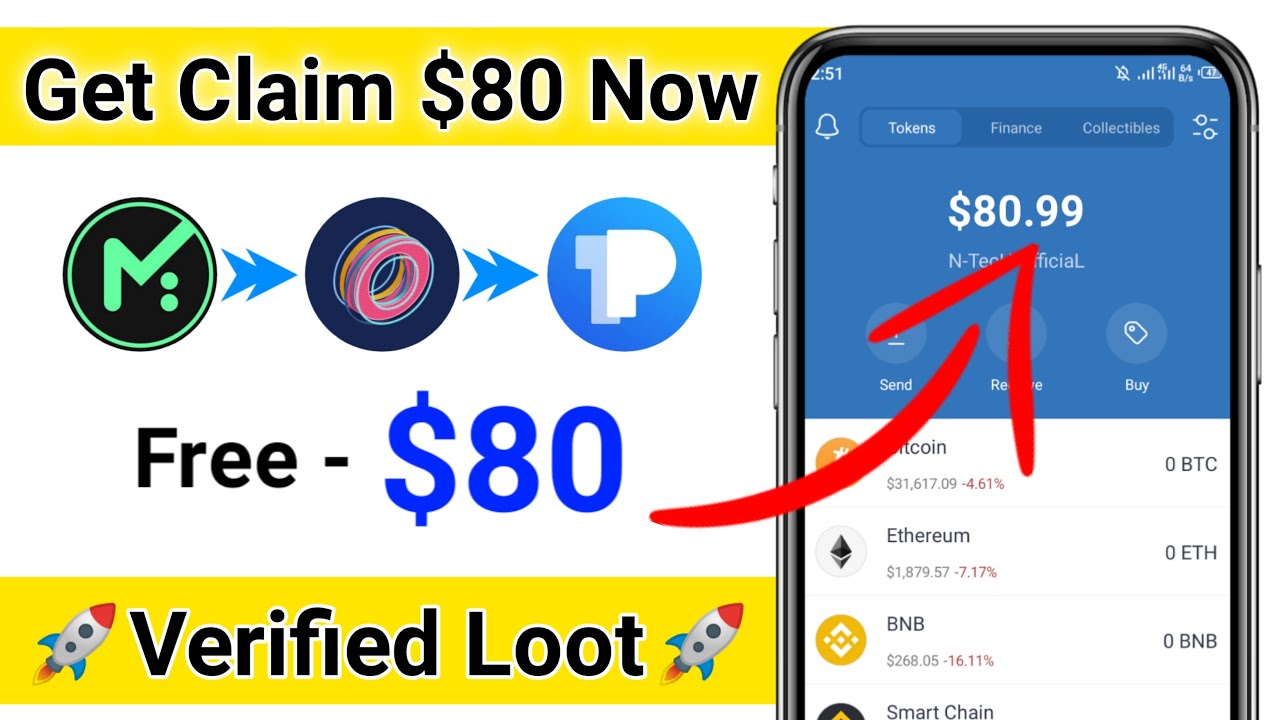 Get Claim $80 Now । Verified Loot। New Crypto AirDrop 2021। AirDrop Bangla!
