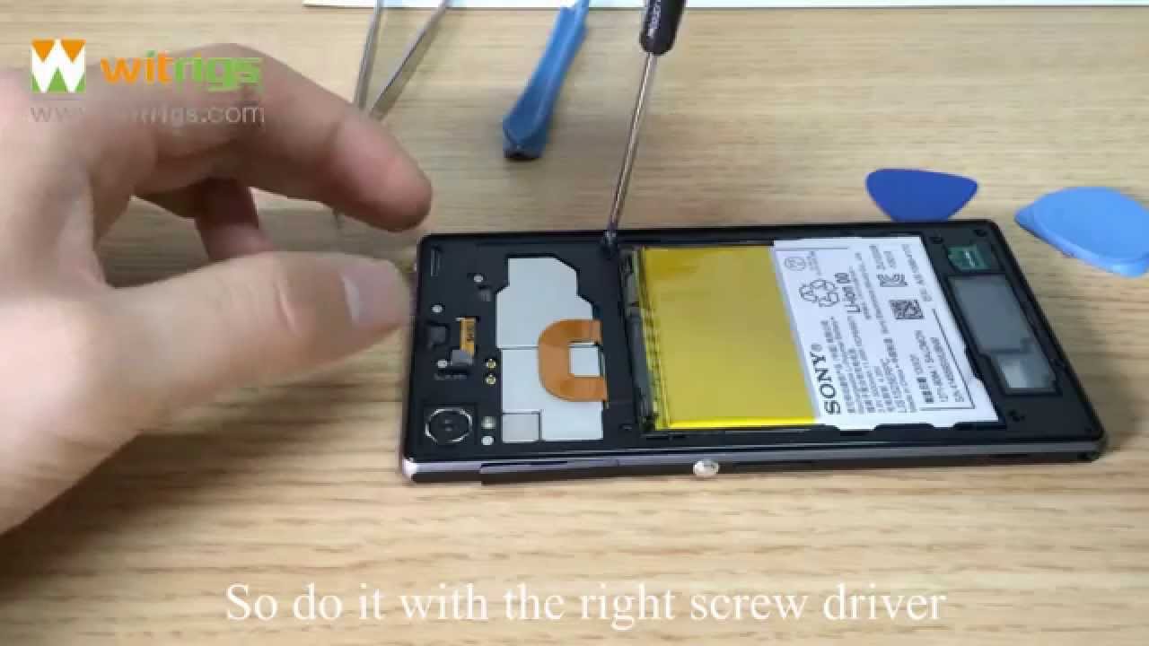 Sony Xperia Z1 Teardown