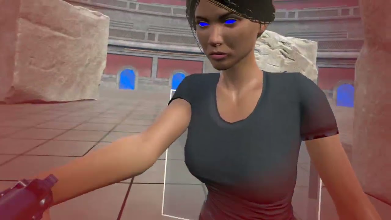 VR beating up my friend