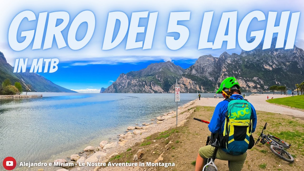 Giro dei 5 Laghi in MTB - Lago di Cavedine - Garda - Tenno - Toblino - Santa Massenza // 75km 1000m