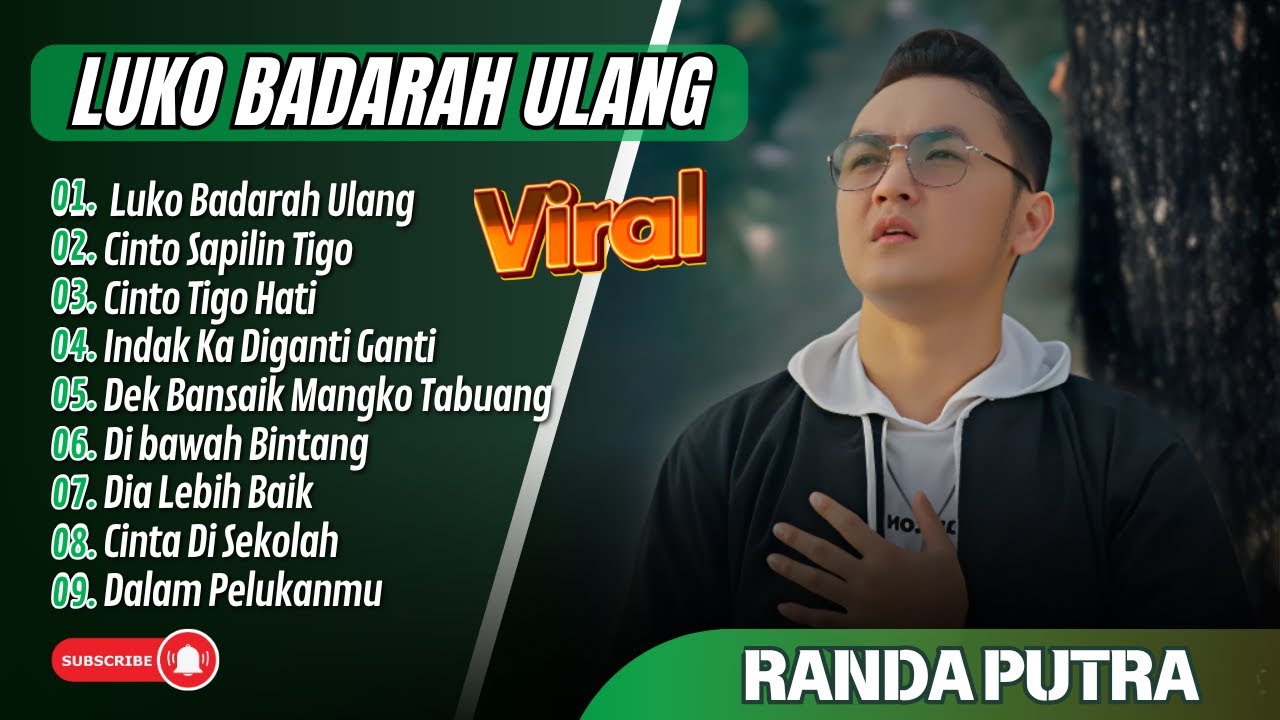 RANDA PUTRA - LUKO BADARAH ULANG - CINTO SAPILIN TIGO || || LAGU POP MINANG TERPOPULER 2025