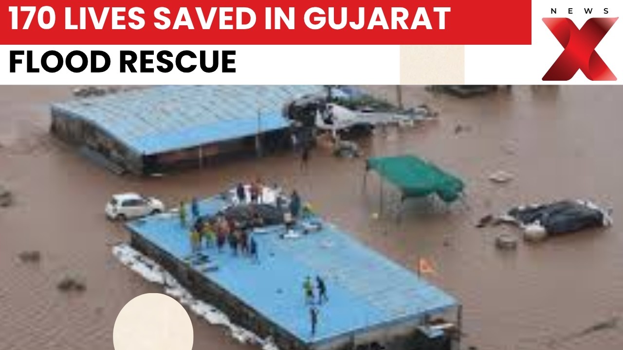 Gujarat Flood Rescue: Coast Guard Saves 170 Lives In Major Relief Operation