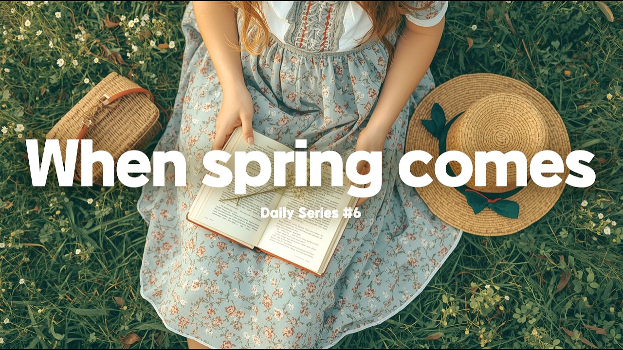 [Playlist] | ☀️봄이오면, 따스하고 부드럽지만 아련하게 🎧 | 봄향기 감성 lo-fi BGM 4H | DAILY MOOD