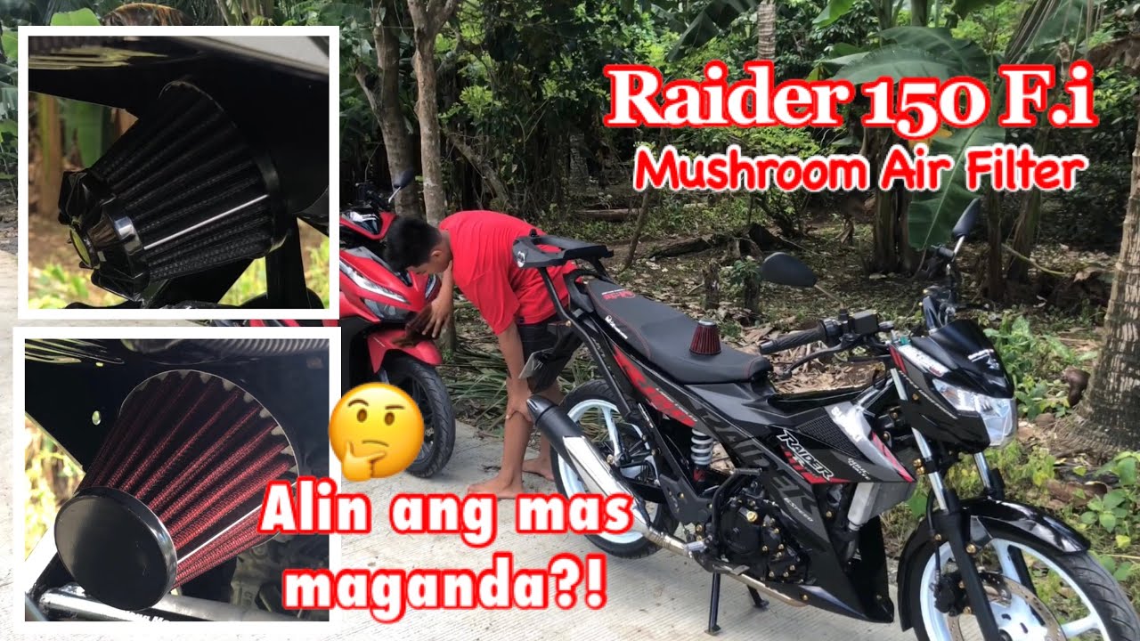 Mushroom Air Filter Review | Raider 150 F.I