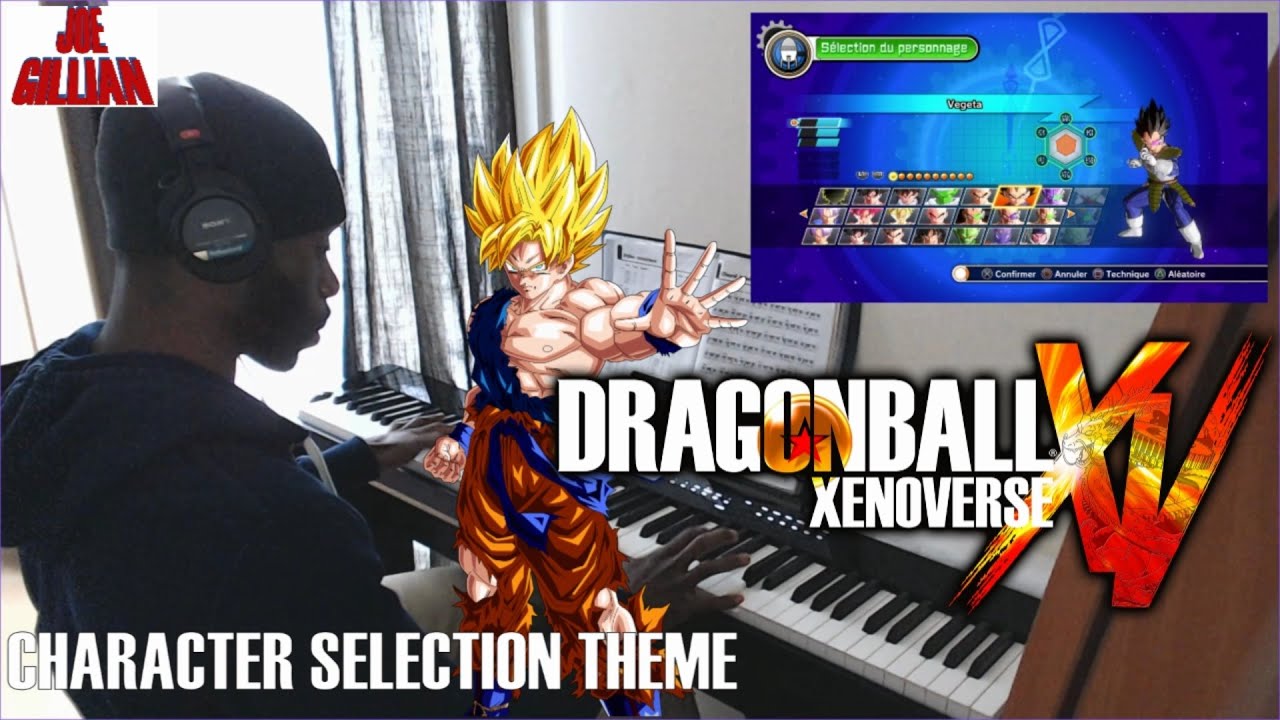 Dragon Ball Xenoverse - Character selection theme (piano cover)