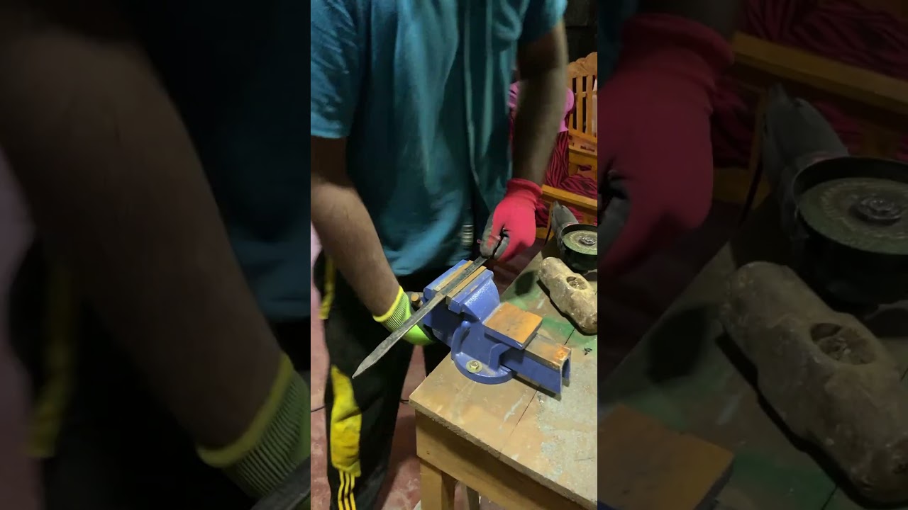 Sparks Fly When Metal Meets Grinder!