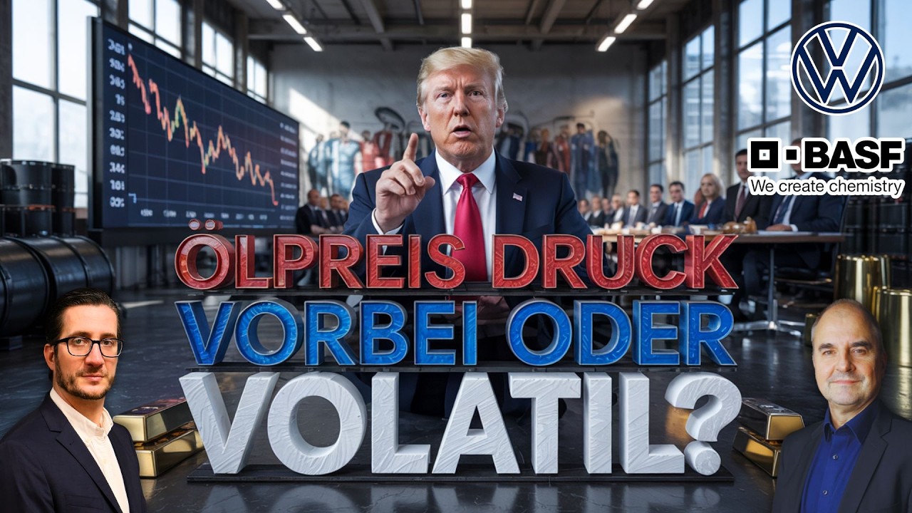 Trump & G7 wollen beim ÖL intervenieren - Rebound beim DAX - USD Rallye beendet? Volkswagen, BASF