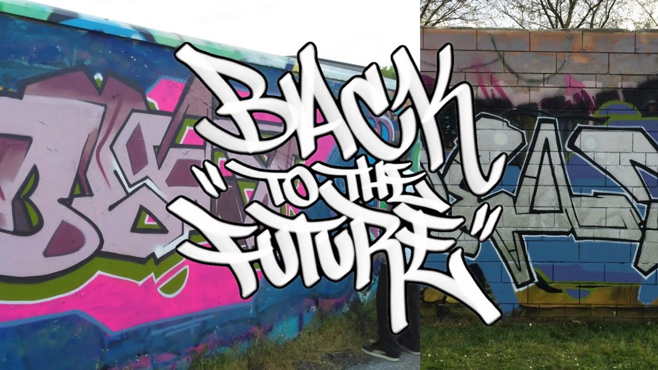 BACK TO THE FUTURE | revisit my style | graffiti timelapse