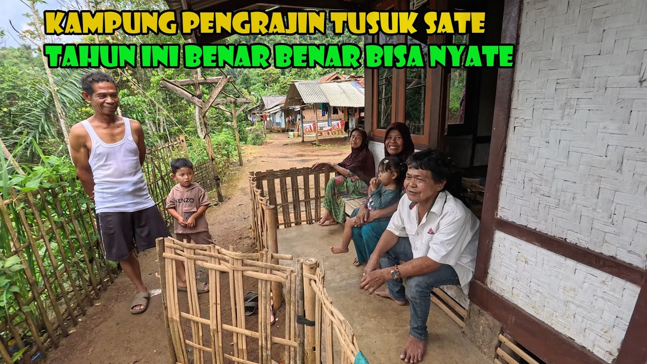 Alhamdulillah...Kampung Bah Lukman Kebagian 2 Ekor Kambing. Wah Tahun Ini Bisa Nyate.