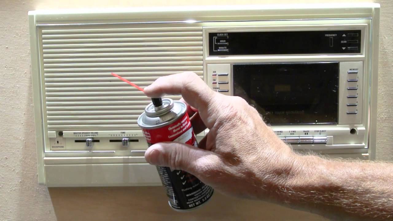 How to Clean the Sliding Volume Control on a NuTone IM4006 Master Station
