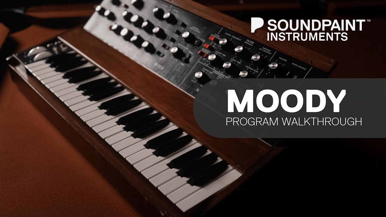 Soundpaint Moody - Program Walkthrough