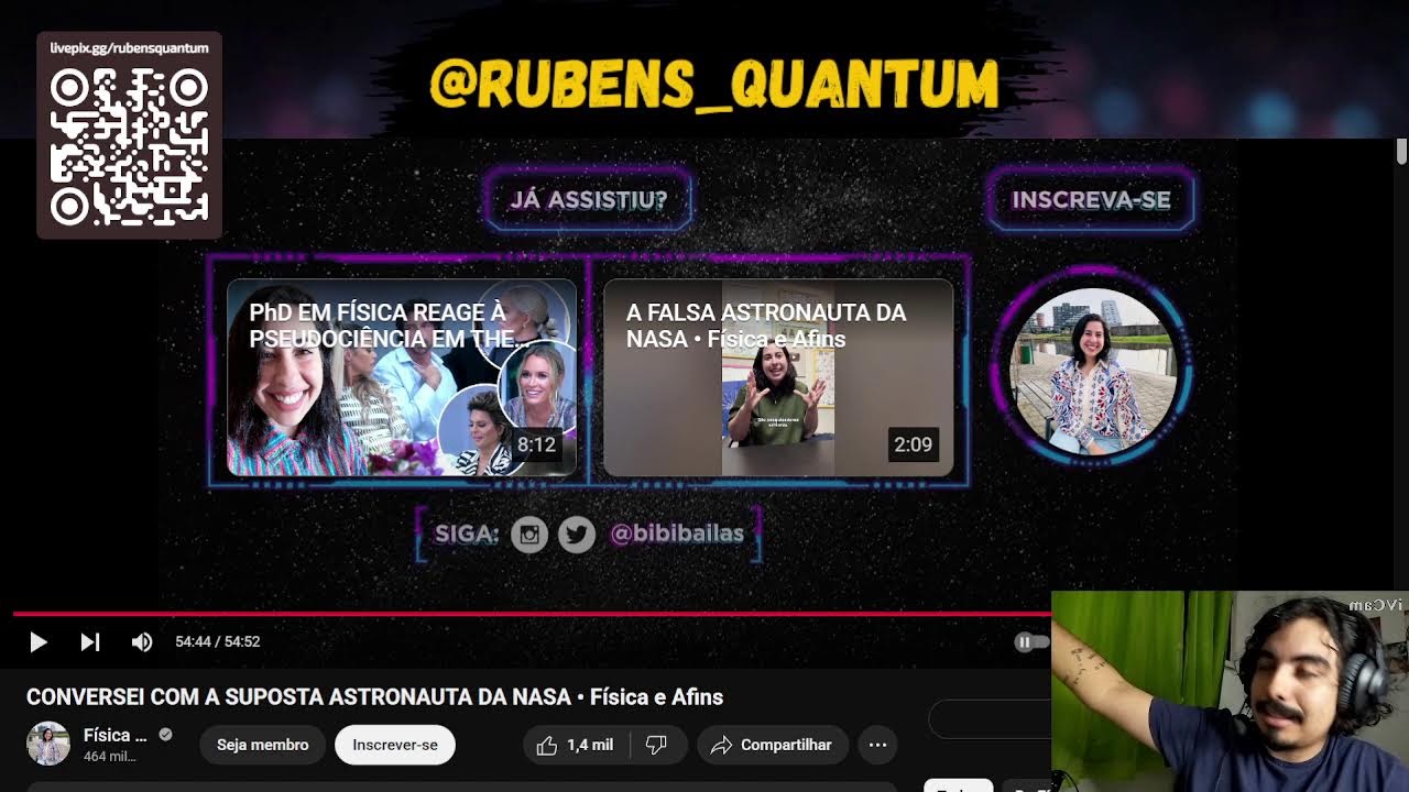 FISICO REAGE - Atualiza&ccedil;&atilde;o do Caso ASTROFAKE