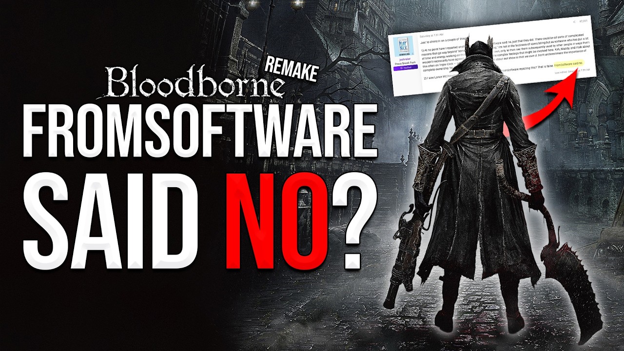 Bloodborne Remake Killed by FromSoftware - Inside Games Daily