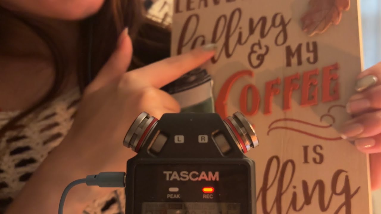 Low-Quality ASMR From My Desk（Close-Up）