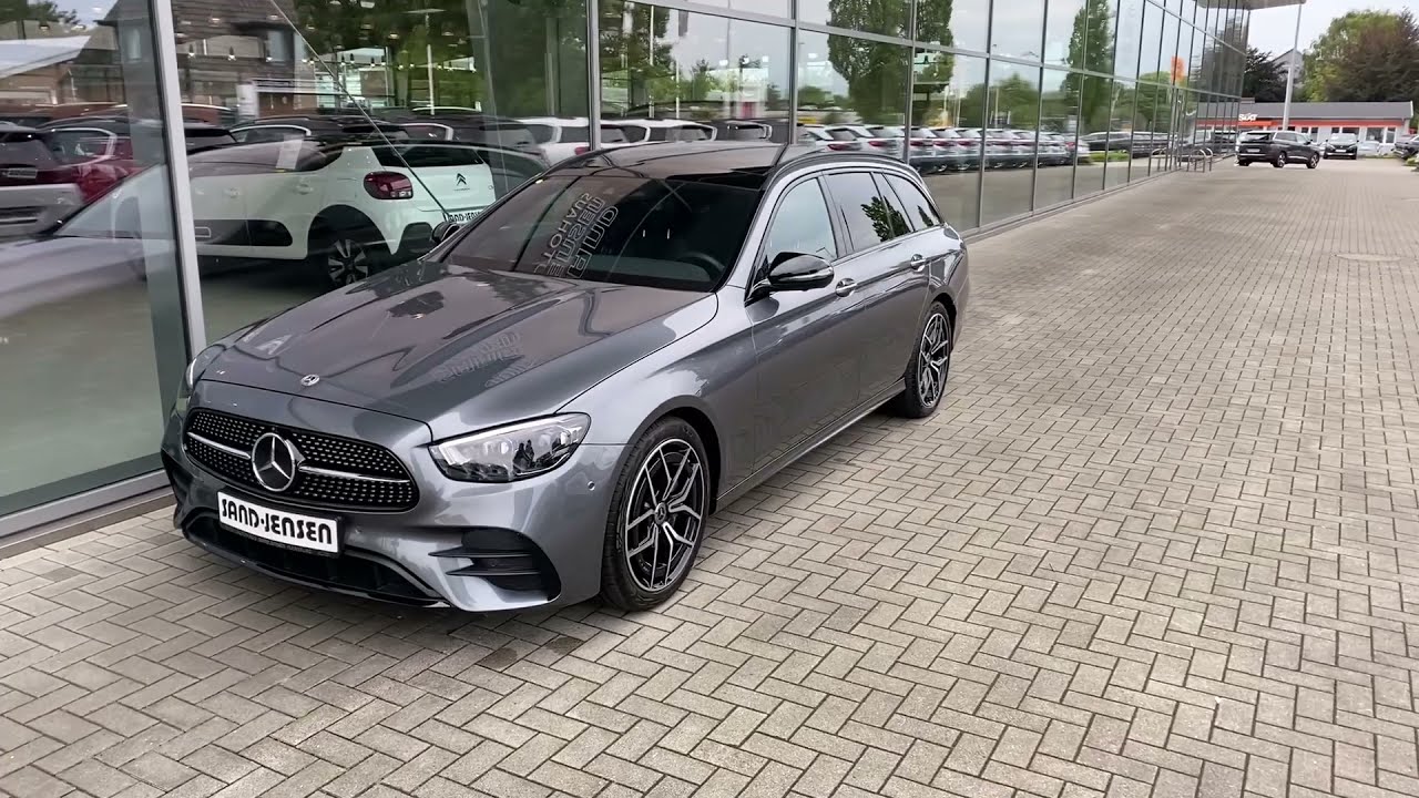 Mercedes E-Klasse T-Modell AMG Line Night Selenitgrau Metallic | Autohaus Sand Jensen Flensburg