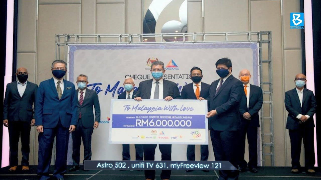 Syarikat telekomunikasi sumbang RM6 juta