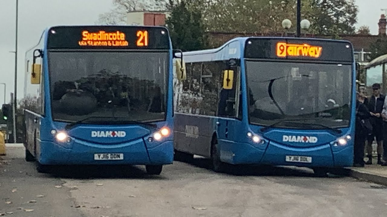 Buses At Swadlincote Bus Station ( Episode 3 ) - New Filming Position Going Well….