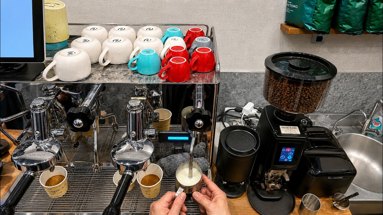 POV:  50 Minutes of Barista Workflow!