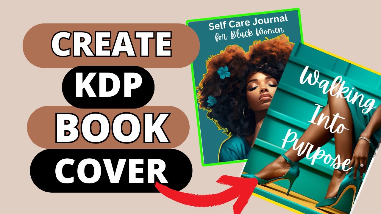 Как создать обложку книги для Amazon KDP | Latoya