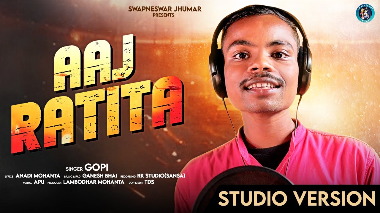 AAJ RATITA || New Kudmali Jhumar Song 2023 || GOPI || Swapneswar Jhumar II