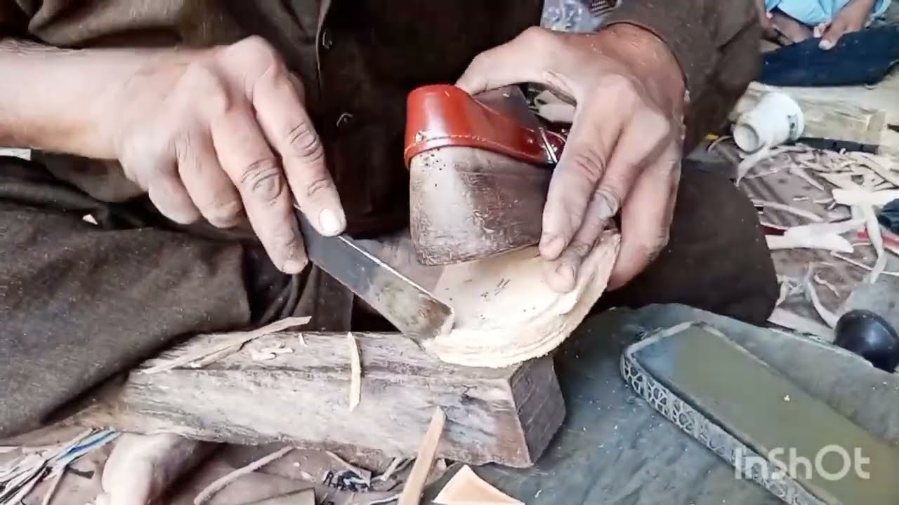 From Raw Leather to Finished Shoes | Complete Handmade Shoe Stitching Process
