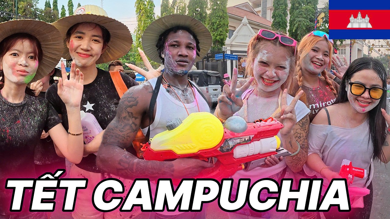 Lần đầu Ăn Tết Campuchia &ndash; Bất Ngờ Kh&ocirc;ng Tưởng!