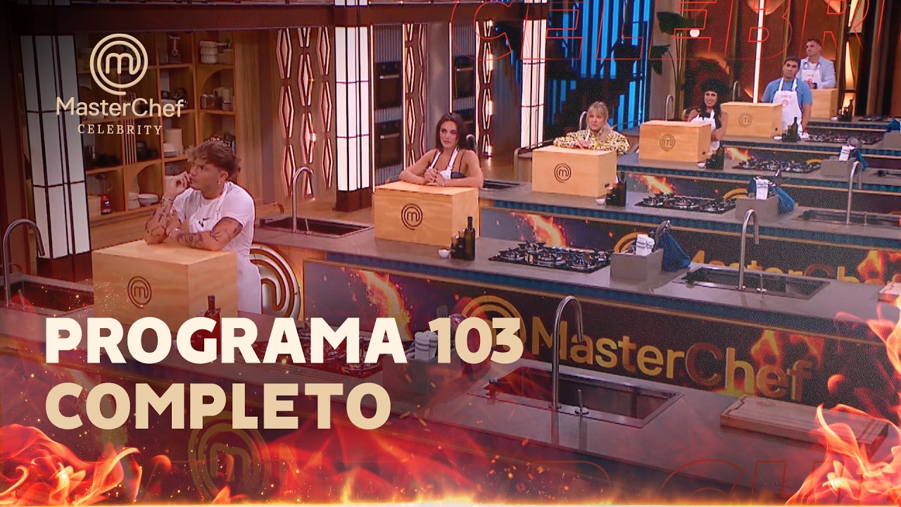 PROGRAMA 103: cambio de reglas con las CAJAS MISTERIOSAS  - MASTERCHEF CELEBRITY ARGENTINA 2025/26