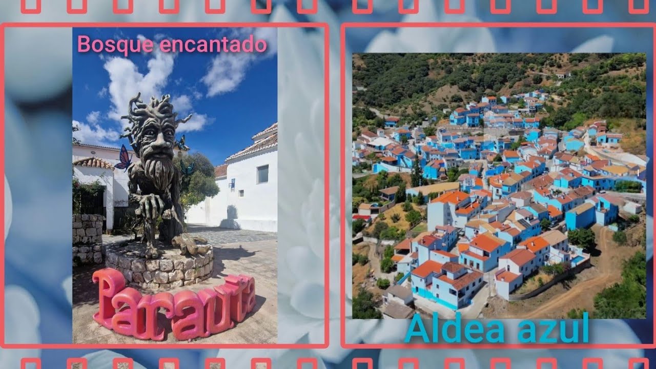 Visitamos Júzcar mas conocido como el pueblo pitufo.