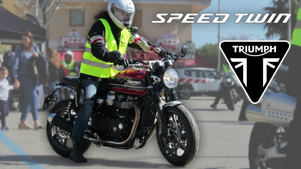 TRIUMPH SPEED TWIN 2019 Test Ride [ITA]