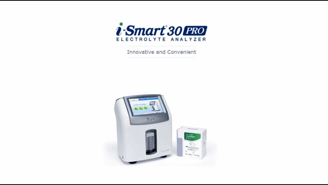 i-Smart 30 Pro Electrolyte Analyzer - i-Sens