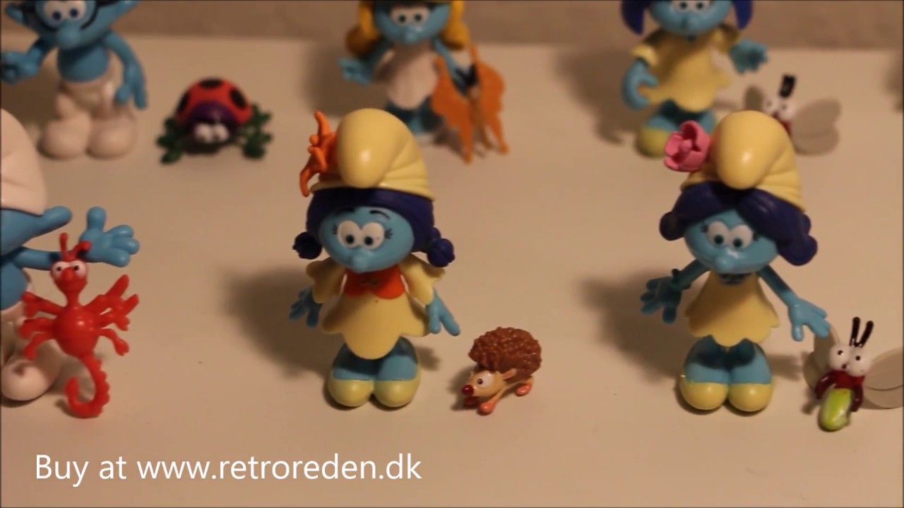 Smurfs Lost Village Complete Collection Blindbags opening! | Retroreden.dk