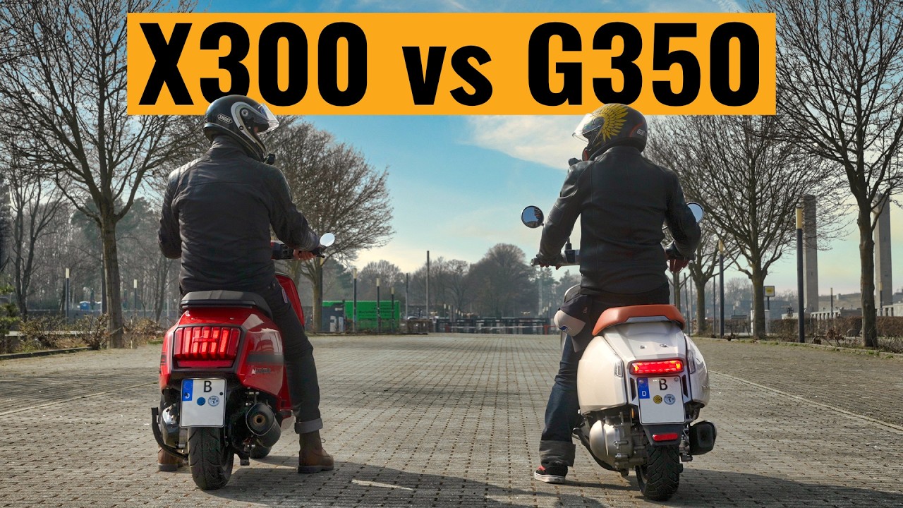 Lambretta G 350 vs X 300 SR: Welche fühlt sich wirklich “wertiger” an? (Testfahrt)