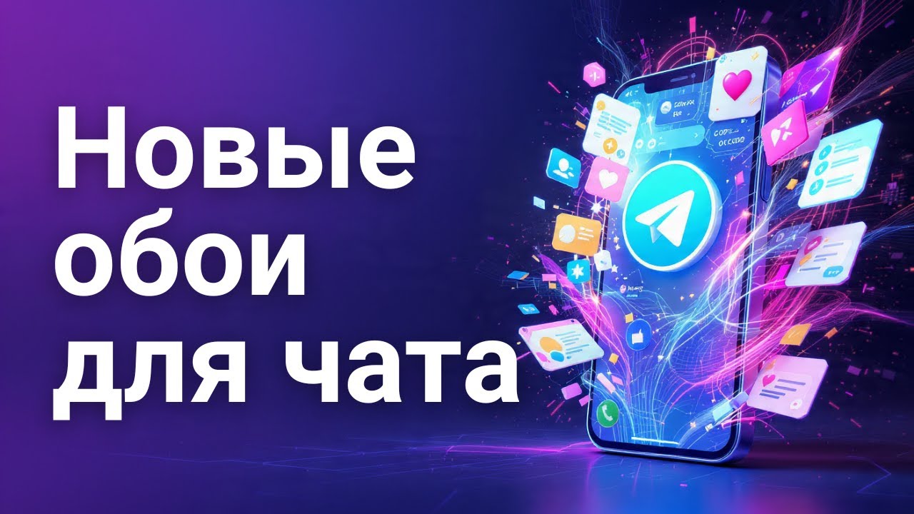 Как Добавить Свои Обои В Telegram