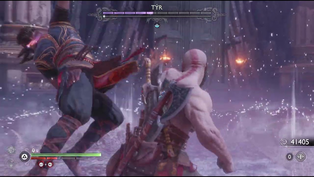 God of War Ragnarök_Valhalla_Tyr Fight_No Damage_Show Me Mastery!